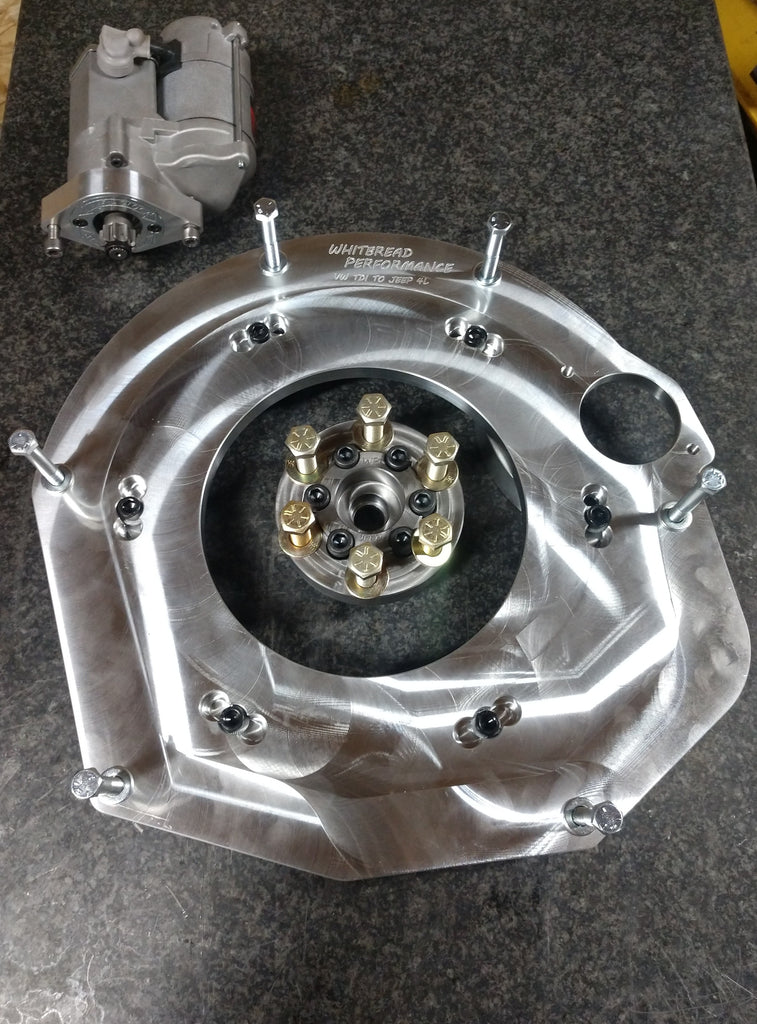 VW 4 Cylinder To Jeep 4.0L Adapter Kit Whitbread Performance