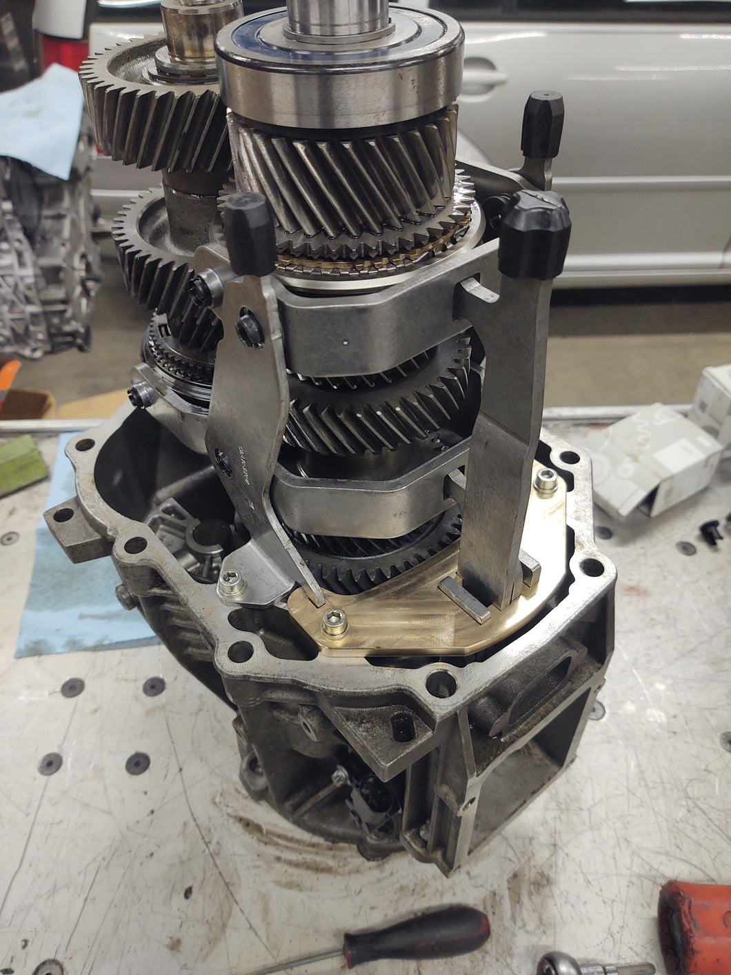 NSG370 Shift Rail Guide Plate